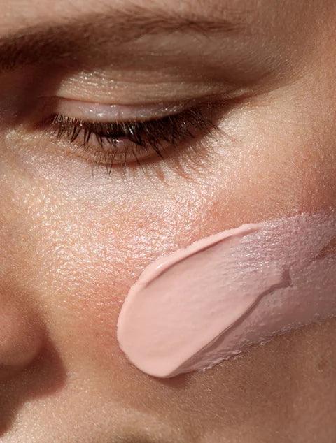 Eclat Soin Wrinkle reduction Peptide serum for face applied to skin for a smooth appearance